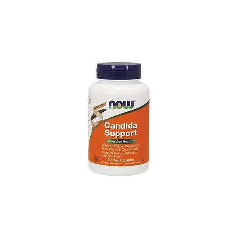 Now Foods, Candida Support, 90 Veg Capsules – image 1