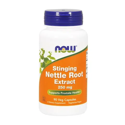 NOW Foods Stinging Nettle Root Extract, 250mg - 90 vcaps – image 1