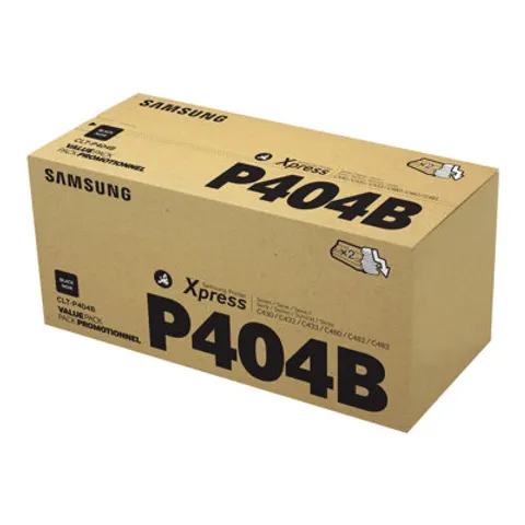 CLT-P404B Twin Pack schwarz Toner – Bild 1