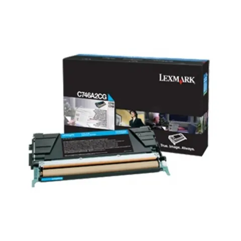 Lexmark C746A1CG - Cyan - Toner Cyan – image 1