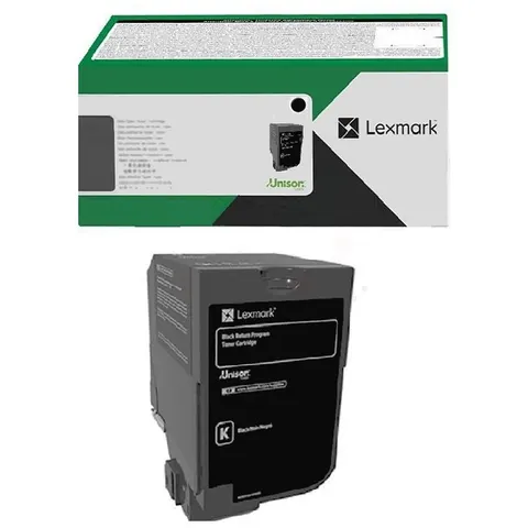 Original Lexmark 71C0H10 Toner noir – Bild 1