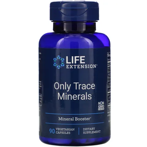 Life Extension, Only Trace Minerals, 90 Vegetarian Capsules – image 1
