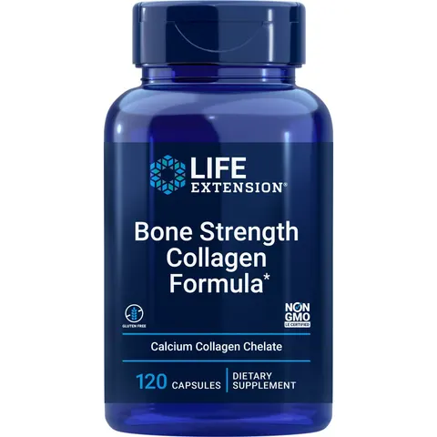 Life Extension, Bone Strength Collagen Formula, 120 Capsules – image 1