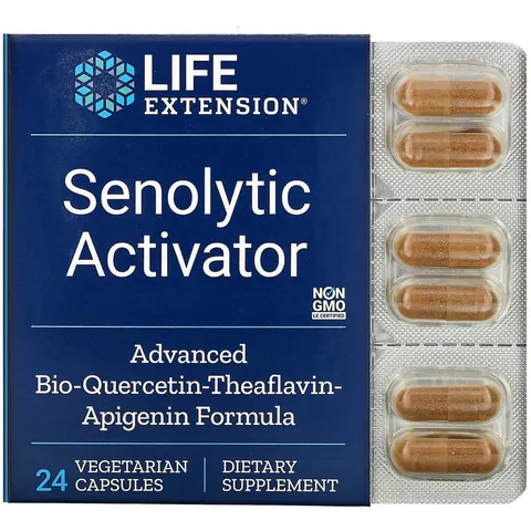Life Extension, Senolytic Activator, 24 Vegetarian Capsules – image 1