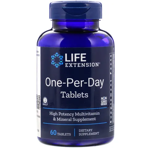 Life Extension, One-Per-Day Tablets, 60 Tablets – image 1