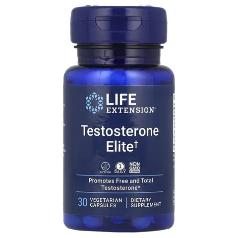 Life Extension, Testosterone Elite, 30 Vegetarian Capsules – image 1
