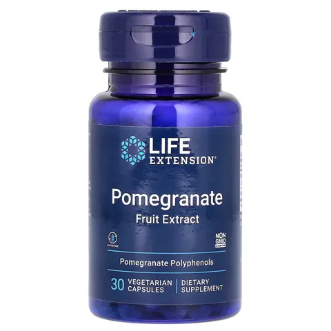 Life Extension, Pomegranate Fruit Extract, 30 Vegetarian Capsules – image 1