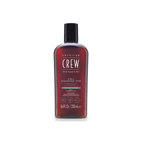 American Crew 3-in-1 Chamomile + Pine Shampoo 250 ml – image 1