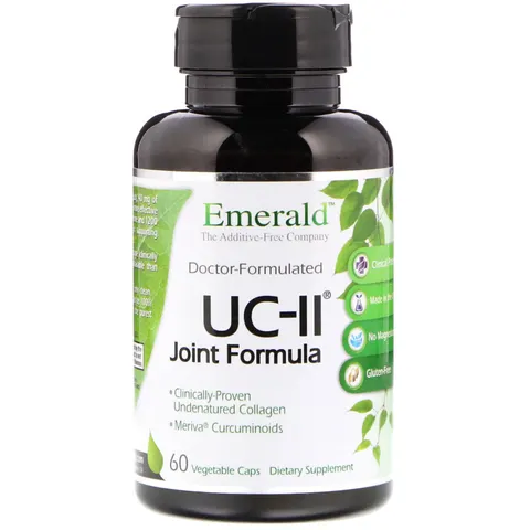 Emerald Laboratories, UC-II Joint Formula, 60 Vegetable Caps – image 1