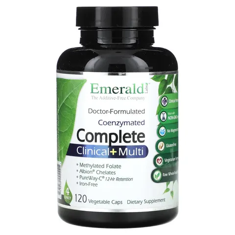 Emerald Laboratories, CoEnzymated Complete Clinical + Multi, 120 Vegetable Caps – image 1