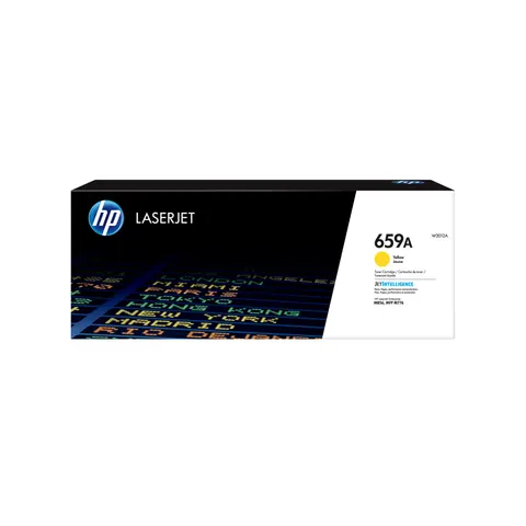 HP 659A (W2012A) toner amarillo – imagen 1