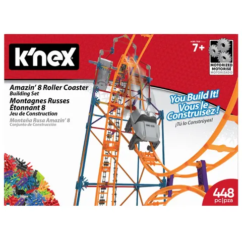 K'NEX KN80216 Thrill Rides Amazin' 8 Roller Coaster – image 1