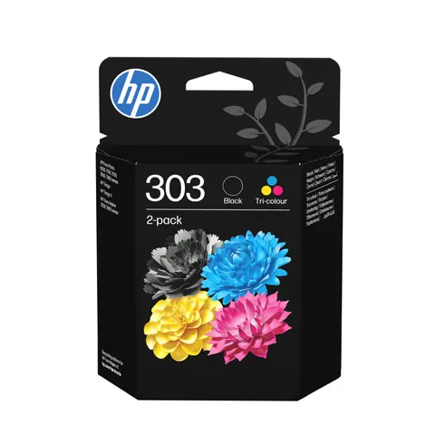 HP 303 (3YM92AE) - Schwarz + 3 Farben - Druckerpatrone - Multipack – 863971 – Bild 1