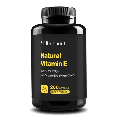 ZENement Vitamina E Natural 200 Perlas – imagen 1