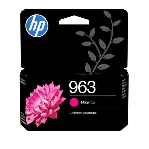 Inktcartridge HP 3JA24AE 963 rood – afbeelding 1