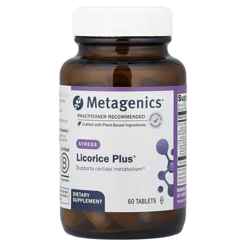 Metagenics, Licorice Plus, 60 Tablets – image 1