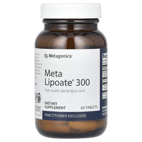 Metagenics, Alpha-Lipoic Acid, 300 mg, 60 Tablets – image 1