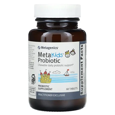 Metagenics, MetaKids, Probiotic, Grape, 60 Tablets – image 1