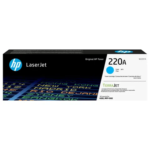 HP 220A (W2201A) - Cyan - Toner – Bild 1