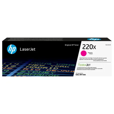 Tonercartridge HP W2203X 220X rood – afbeelding 1