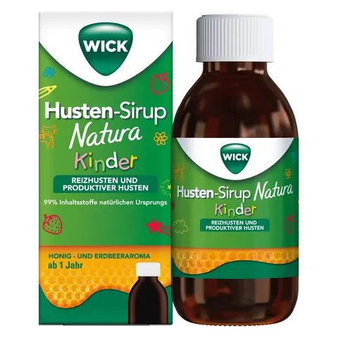 Wick Husten-Sirup Natura Kinder – Bild 1