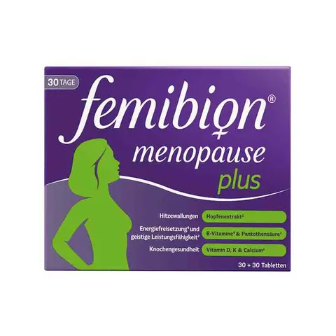 Femibion Menopause Plus Tabletten – 459990 – Bild 1