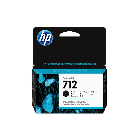 HP 712 Original Negro – imagen 1
