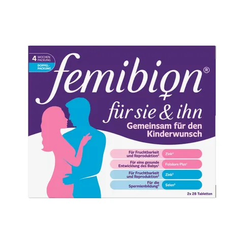 Femibion für Sie & Ihn Tabletten – Bild 1