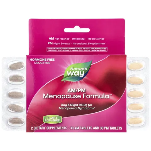 Nature's Way, AM/PM Menopause Formula, 60 Tablets – image 1
