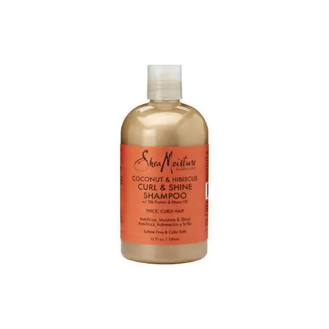 Shea Moisture Coconut & Hibiscus Curl Champú 384ml – imagen 1