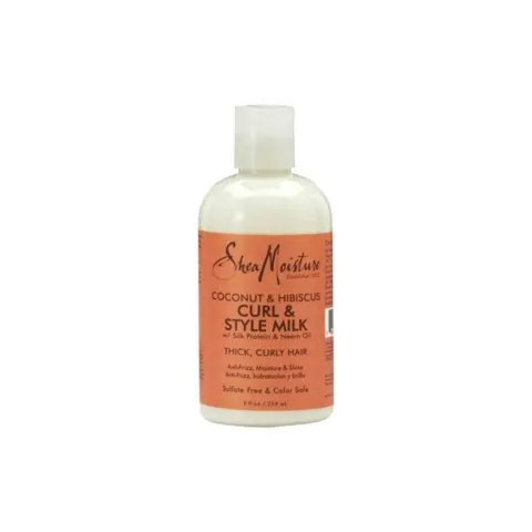 Shea Moisture Coconut & Hibiscus - Curl & Style Milk - 237 ml – afbeelding 1