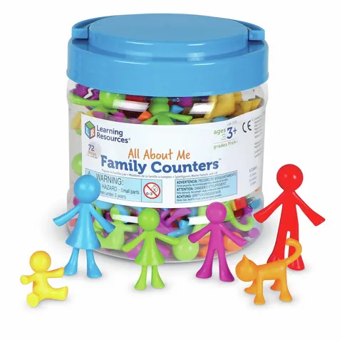 Learning Resources All About Me Family Counters Set – image 1