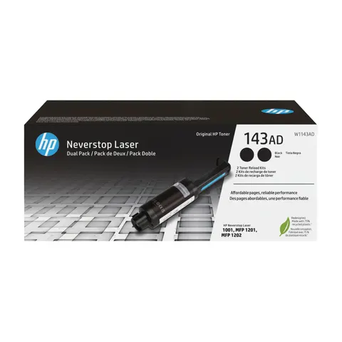 HP 143AD Original Negro Multipack – imagen 1