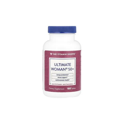 The Vitamin Shoppe, Ultimate Woman® 50+, Multivitamin & Multimineral, 180 Tablets – image 1