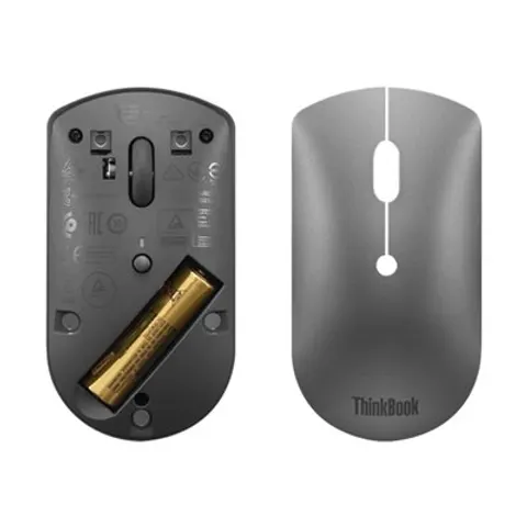 LENOVO ThinkBook Bluetooth Silent Mouse – Iron Gray – Bild 1