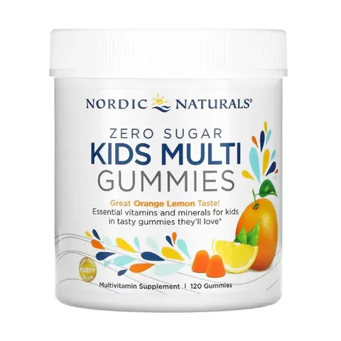 Kids Multi Zero Sugar, Orange Lemon - 120 gummies – image 1