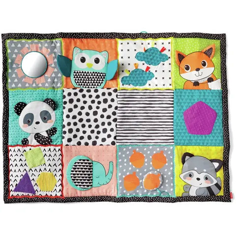 Infantino Spieldecke Jumbo Fold & Go – mehrfarbig – Bild 1