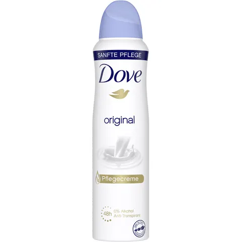 Dove Deodorant original, 150 ml Spray – Bild 1