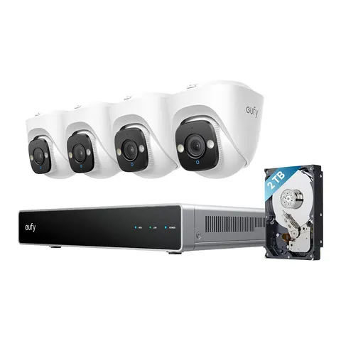 Anker eufy PoE NVR Security System E40 4× 4K 8MP IP-Überwachungskamera – Bild 1