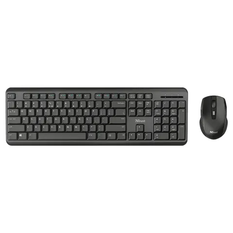 Trust TKM-350 keyboard – Schwarz – Bild 1