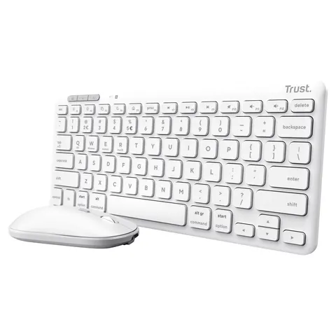 Trust Lyra keyboard – Weiß – Bild 1