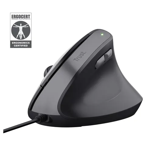 Trust BAYO II ERGONOMIC Mouse Black – immagine 1