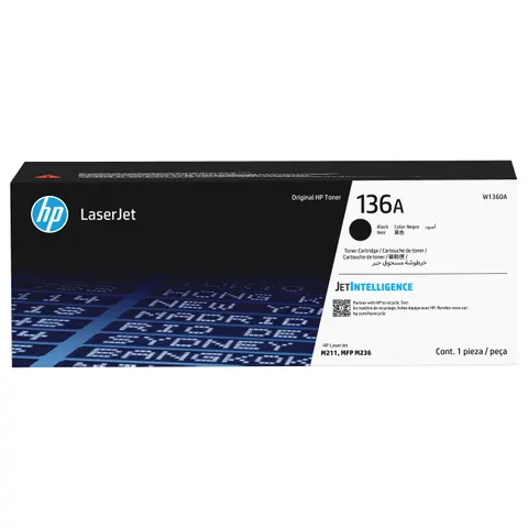 HP HP 136A Black Original Laserjet Tone – image 1