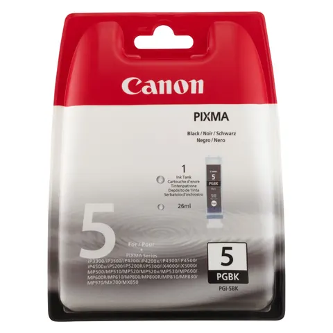 Canon PGI-5BK - Schwarz - Druckerpatrone – 959405 – Bild 1