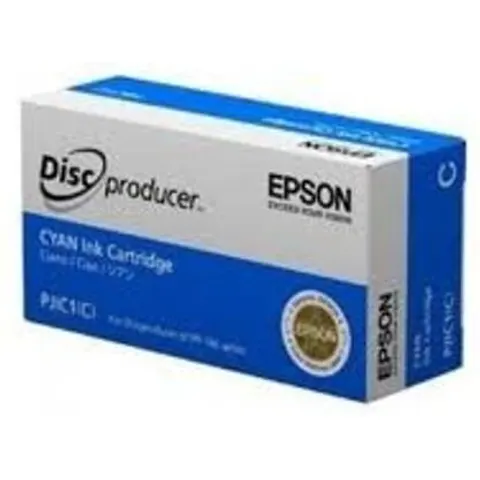EPSON Tinte für EPSON Cd-Label-Printer PP 100, cyan – Bild 1