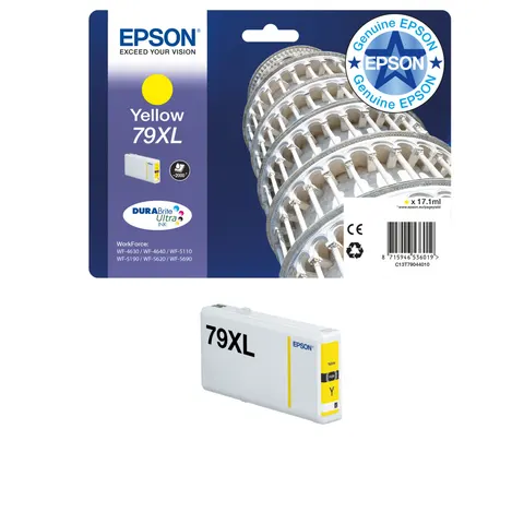 Patrone Epson 79 black XL T7901 – Schwarz – Bild 1