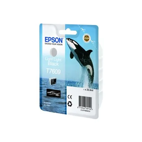 Epson T7609 Cartucho de tinta gris claro – imagen 1