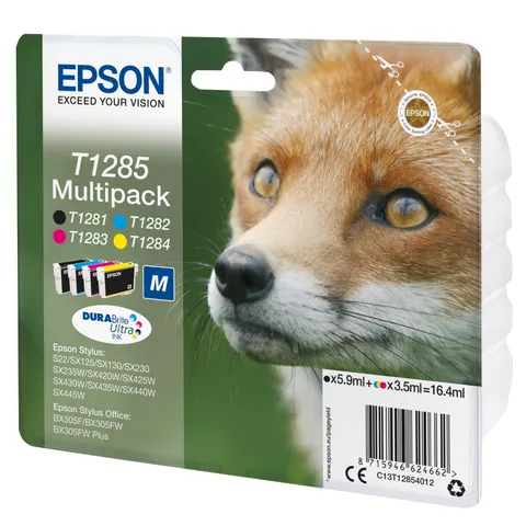 Epson T1285 - 4-farbig - Druckerpatrone - Multipack – 624662 – Bild 1