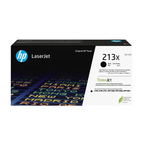 HP 213X Schwarz LaserJet Tonerpatrone – Bild 1