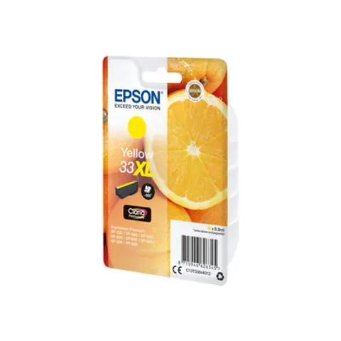 Epson Oranges 33XL Claria Premium Single Yellow Ink – image 1